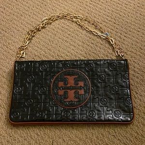 Tory Burch Patent Leather Clutch